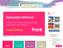 Tablet Screenshot of laureamko.fi